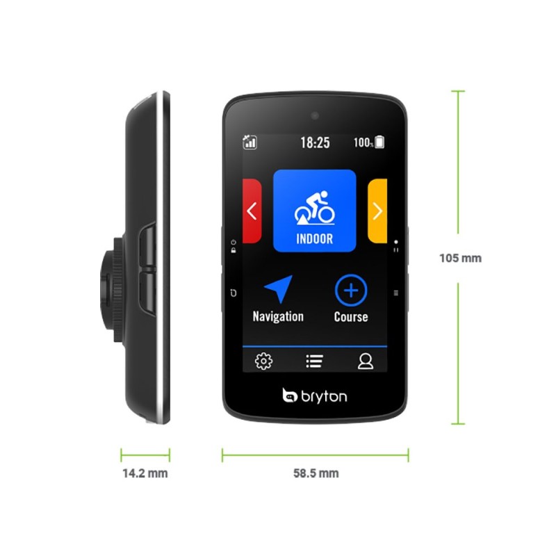 Ciclocomputer GPS Bryotn Rider S800T