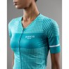 Bianchi Milano Remastered Short Sleeve Jersey Woman Vichy Green MISURA M